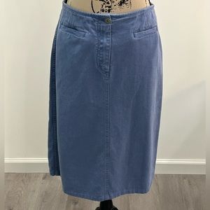 Christopher & banks blue skirt Size 10